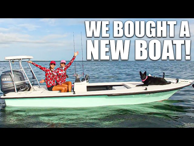 WE GOT A NEW BOAT! 2001 18' Hewes Bonefisher Boat Tour