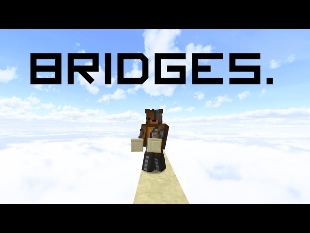 All bridging techniques in Minecraft!