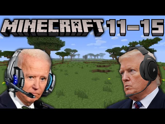 US Presidents Play Minecraft 11-15