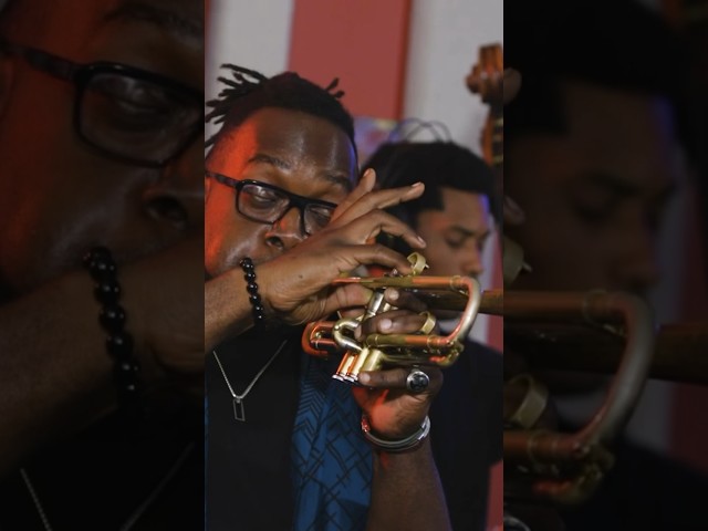 Marquis Hill at KNKX #jazz #trumpet
