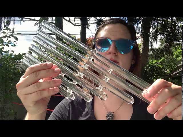 Glass instruments backyard demonstration