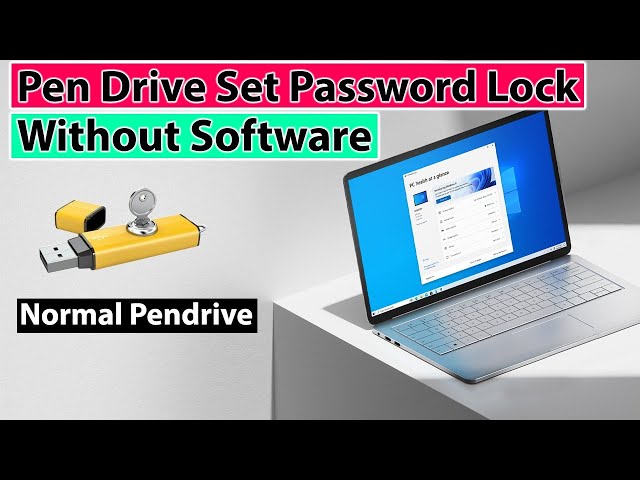 How to set password USB Pen drive Without any Software ? @linuxintamil