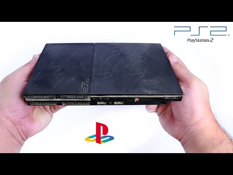Restoring the $5 Playstation2 slim ps2 resurfacing  - Retro PlayStation Restoration-ASMR