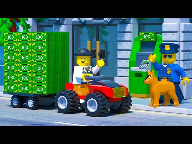LEGO City ATM Robbery Fail