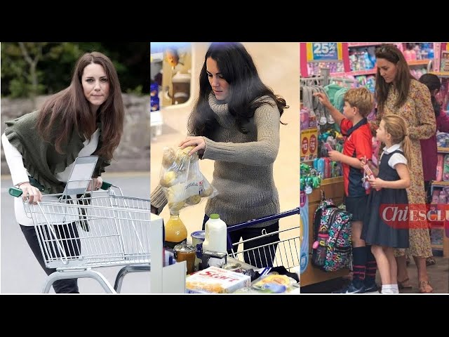 Princess Kate's day out Shopping