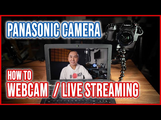 Setup Panasonic Camera for Live Streaming / Webcam  MAC & WINDOWS(GH5/G9/S1/S1H..etc)