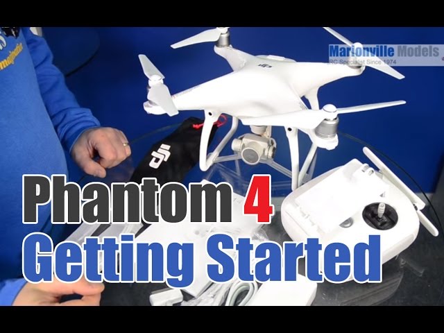 DJI Phantom 4 Getting Started Guide. Charging, Calibration, Activating, Flight Controls