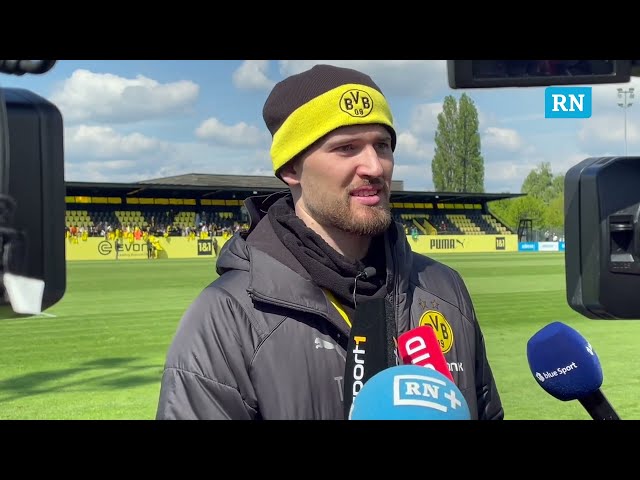 BVB-Torhüter Gregor Kobel: "Schlotti, Mats und Niki machen einen super Job"