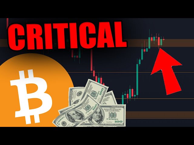 BITCOIN IS AT A CRITICAL LEVEL! THIS IS THE NEXT MAJOR MOVE!