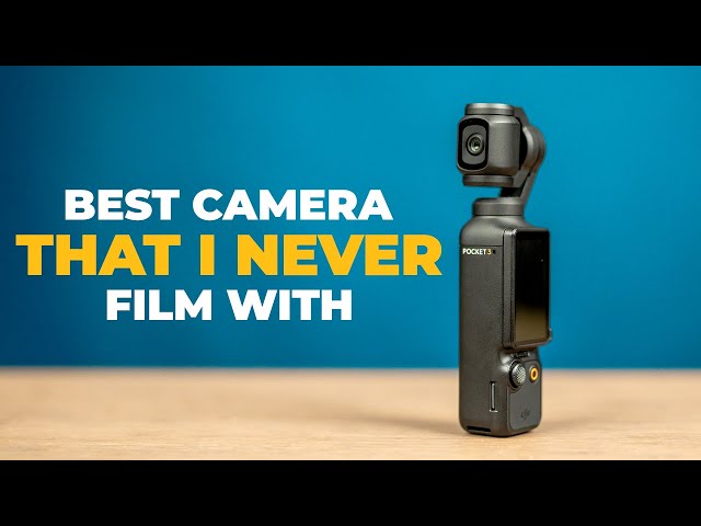 The DJI Osmo Pocket 3 is the best camera I don't use!