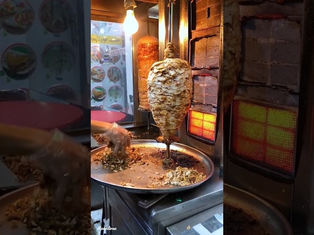 Incredible shawarma taste in qeshm Island | yummy shawarma #shorts #food #bread