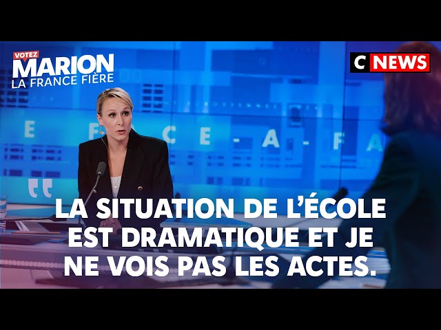 Marion Maréchal débat avec Valérie Hayer (Renaissance) sur CNews