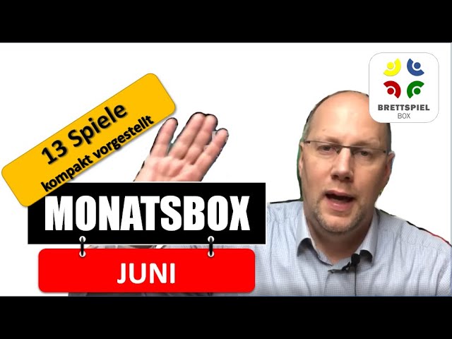 Monatsbox Juni 2019