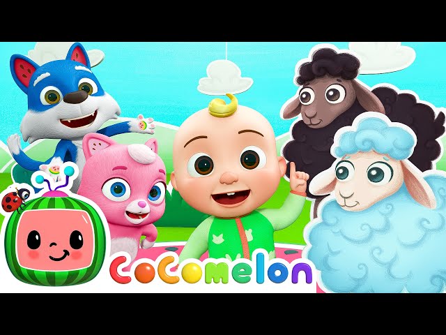Baa Baa Black Sheep (Dance Party) | CoComelon Animal Time | Animals for Kids