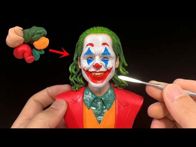 Crafting Joker Sculpture: Detailed Step-by-Step Tutorial