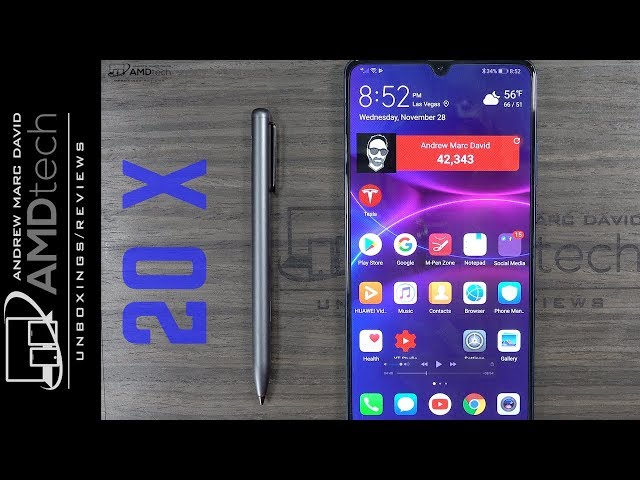 Huawei Mate 20 X Unboxing & First Look:  The New Beast!