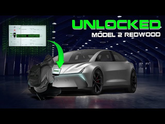 Elon Musk Announces Tesla Model 2 Redwood Can't Be HACKED. What's Inside?