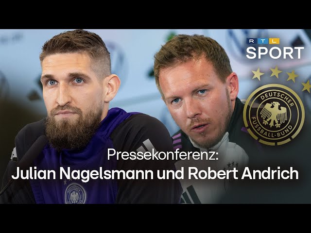 Julian Nagelsmann & Robert Andrich über Niederlande, Toni Kroos, Major Tom & mehr | RTL Sport