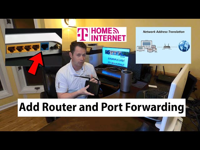 ✅ Add 2nd Router, Port Forwarding & Public IP with T-Mobile 5G Home Internet  - Mesh Wifi