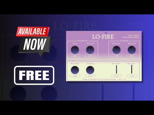 A Pretty Good FREE Reverb - LOFIRE - Sound Demo