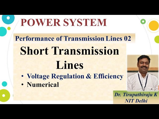 PS23 Short Transmission Lines