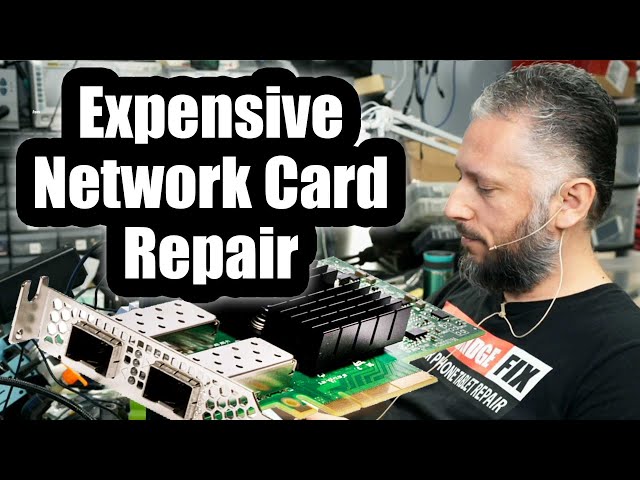 Expensive Network Card Repair - Mellanox CX14106a-hcat