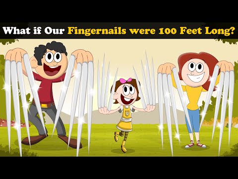 What if Our Fingernails were 100 Feet Long? + more videos | #aumsum #kids #education #whatif