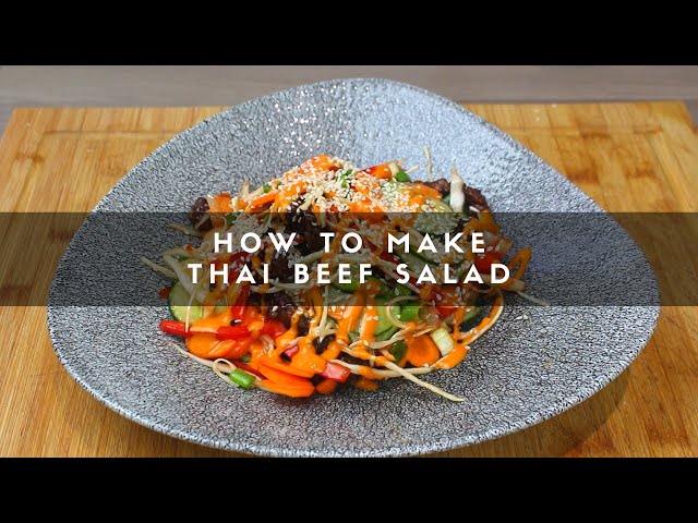 How to Make Thai Beef Salad