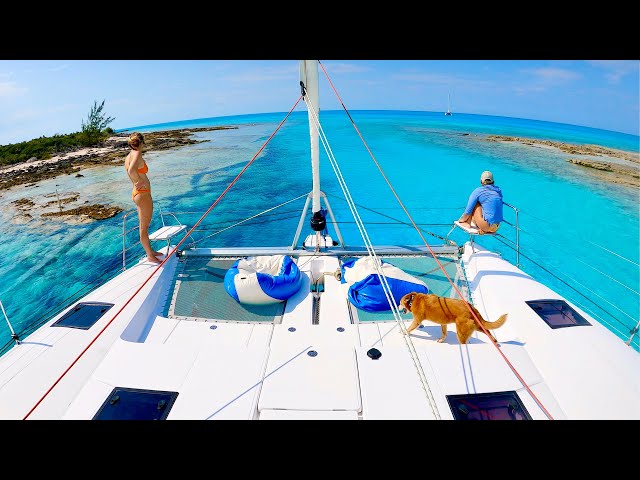 We ran our brand new catamaran aground... with guests onboard 🫣