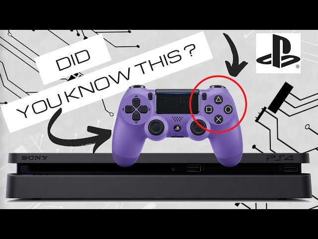 5 Things You Didn't Know About Your PS4 Console and Controller!