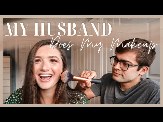 My Husband Does My Makeup + Mini Husband Tag (Quizzing My Husband On Me & Our Relationship)