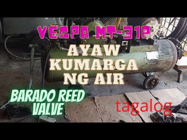 VESPA MT-31P AYAW KUMARGA NG AIR BARADO ANG REED VALVE