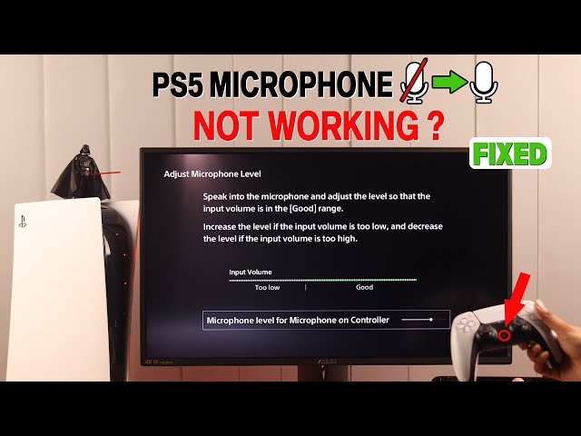 Fix- PS5 Microphone Not Working! [But I Can Hear]