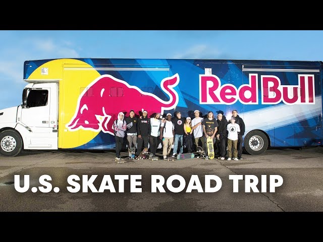 13 Skaters Set Out On A Massive U.S. Skate Road Trip. | Red Bull Drop In