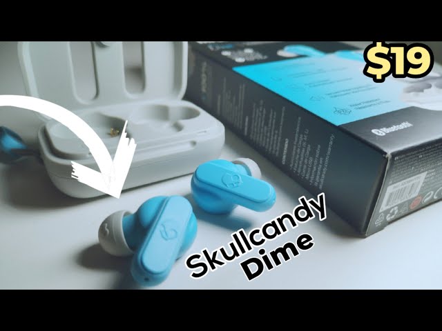 Skullcandy Dime Review- Light Grey/Blue: Only $19 , But how good are they?!