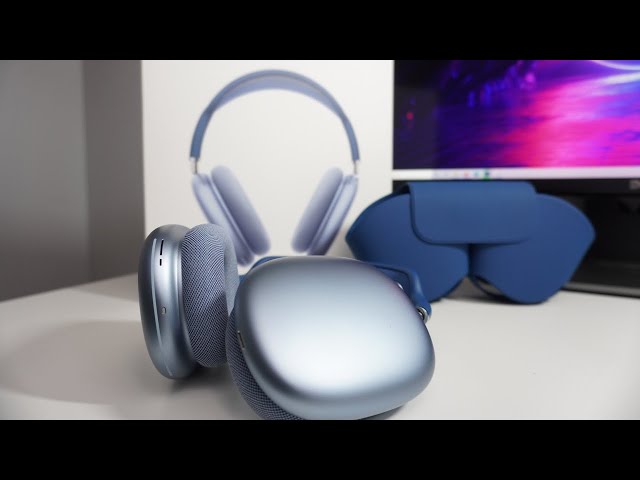 Sky Blue AirPods Max Unboxing & Impressions - Minimalist Luxury Headphones!