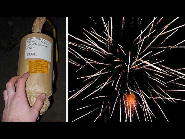 5" Italian cylinder shell | Shell of the week #3 #fireworks #shorts