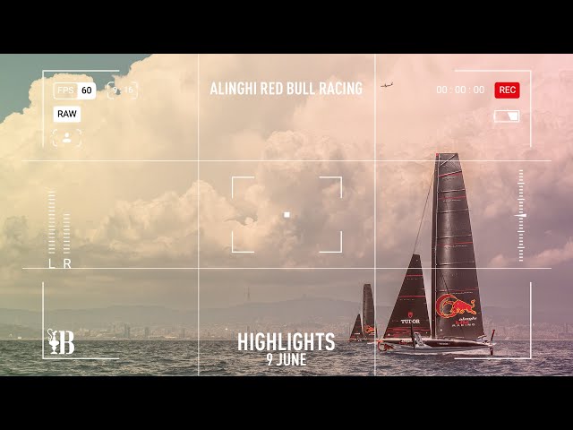 Alinghi Red Bull Racing AC40-4 Day 34 Summary