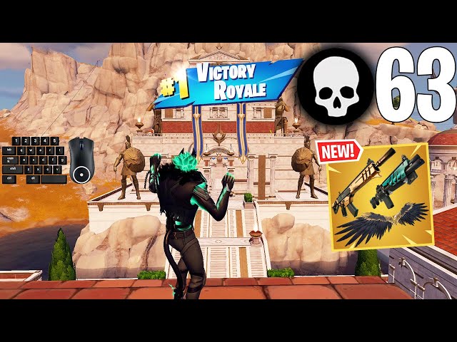 63 Elimination Solo vs Squads Wins (NEW Fortnite Chapter 5 Season 2 Gameplay)