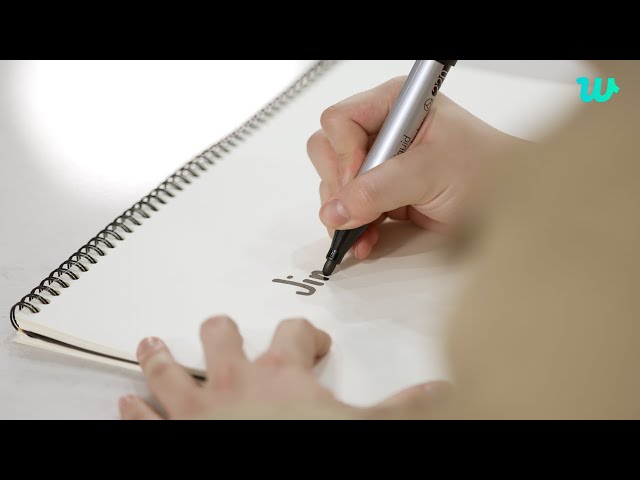 [Jimin's Production Diary] Handwritten title by Jimin