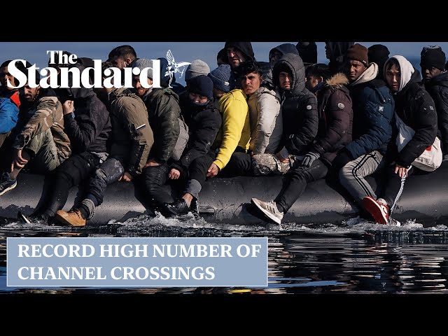 Record high migrant Channel crossings for first three months of the year
