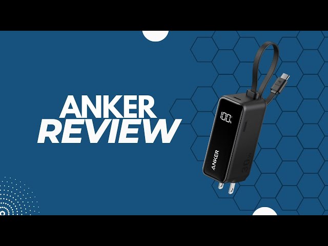 Review: Anker Power Bank, 3-in-1 Fast Charging Portable Charger with Built-In USB-C Cable