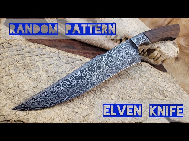 Random Pattern Elven Knife