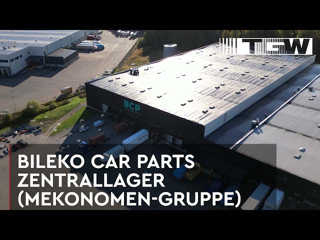 Bileko Car Parts  – automatisches Zentrallager für Ersatzteile