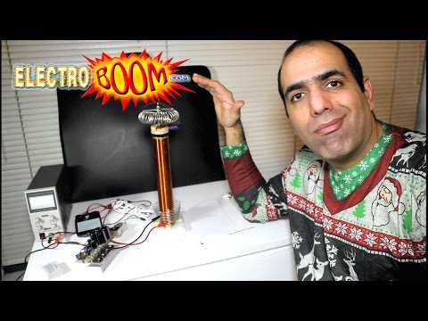 Tesla Coil's Holiday Tunes