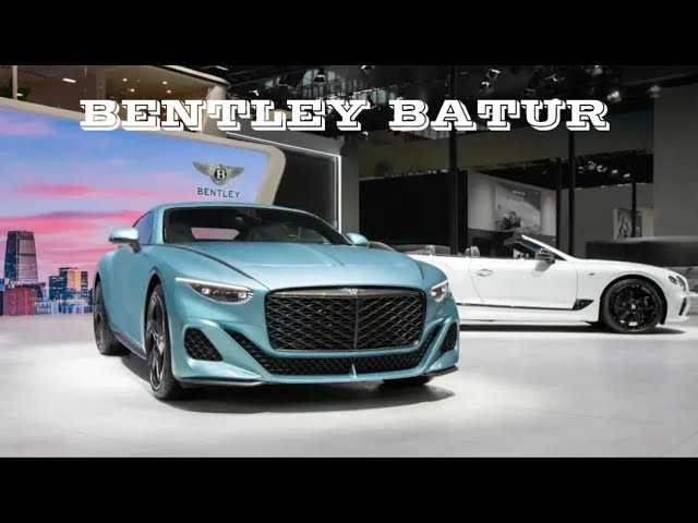 Bentley Mulliner Batur 📸 Appearing at the Beijing Auto Show