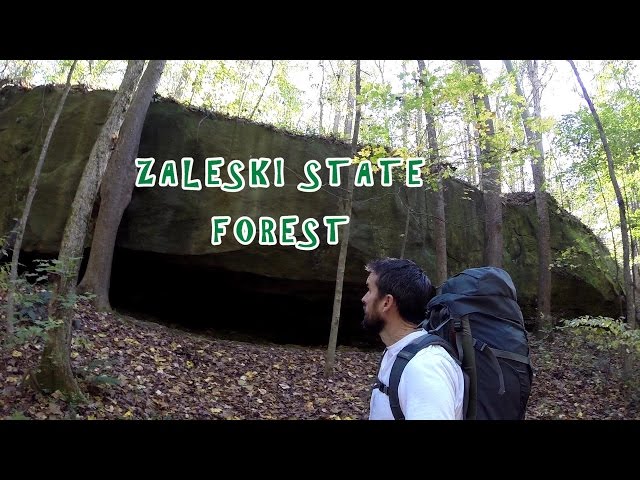 Ohio Hiking-Backpacking Zaleski State Forest - 2 days, 30 miles
