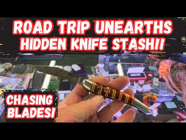 Crazy Antique Store in Georgia! Road Trip Unearths Hidden Knife Stash