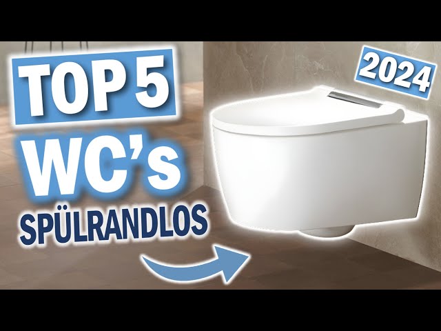 Beste SPÜLRANDLOSE WCs 2024 | Top 5 spülrandlose Toiletten 2024