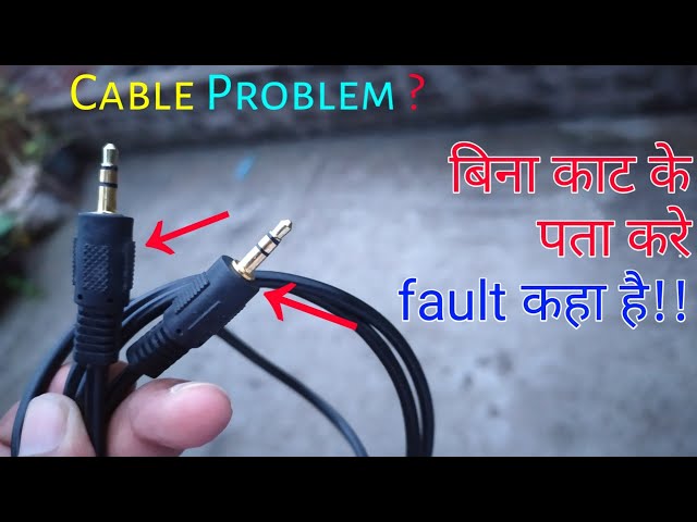 How to find Cable Fault without cutting it (Hindi) |Free Circuit Lab